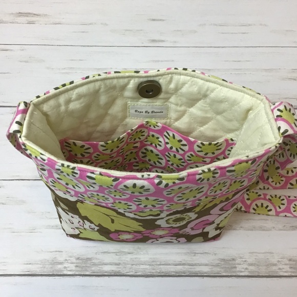 Handmade Floral Cross Body Bag - Picture 5 of 5